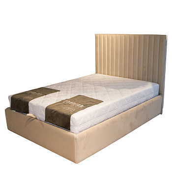 Кровать  Вертикаль ООсПМ (140х200) без изножья Бежевый