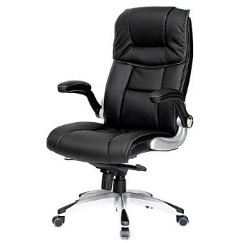 Кресло  2110H "Nickolas" (ЭкоКожа) черный/black 52х53х70 см Черный