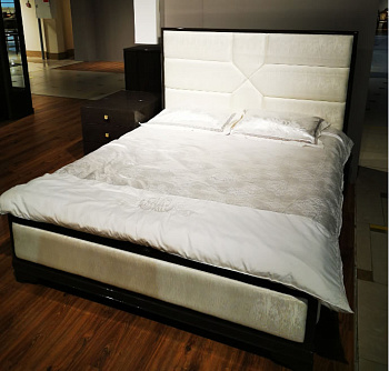 Кровать Комино двуспальная без изножья 160х200 см Венге