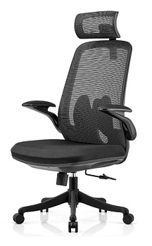 Кресло  A22 "VIKING-81" (сетка/черный) 50х50х112 см Черный
